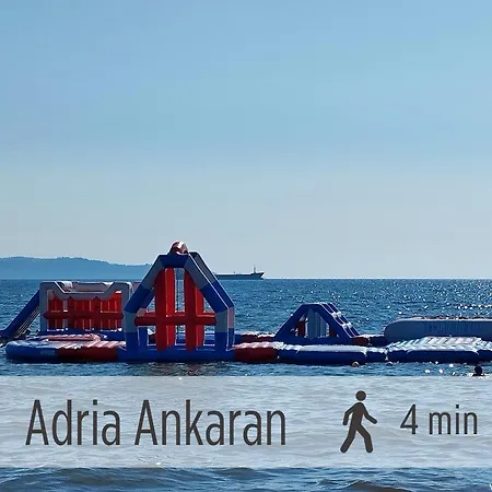 Sea And Sun Ankaran, Near The Beach, Free Parking And Wi-fi, Stunning Sunset, 80m2