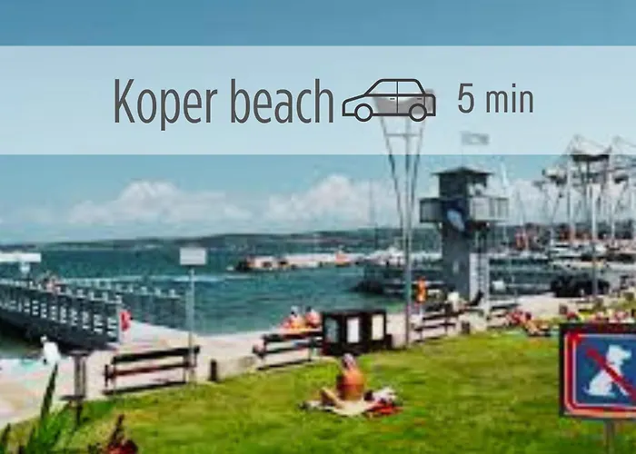 Sea And Sun Ankaran, Near The Beach, Free Parking And Wi-fi, Stunning Sunset, 80m2 Apartmán *