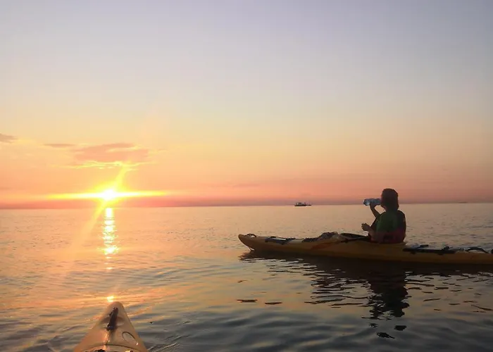 Sea And Sun Ankaran, Near The Beach, Free Parking And Wi-fi, Stunning Sunset, 80m2 Apartmán